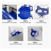 Voor Plotter Kleur Snijden Vinyl Oracal 651 Permanente Vinyl 0.61/1.22*50M Kleur Snijden Vinyl Glanzend Mat