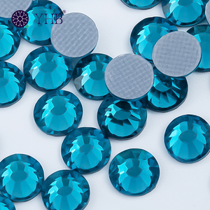 Хит продаж: стразы Hot-Fix (плоские) из стекла, круглые, размеры SS0, SS2, SS3, SS4, SS6 - Product Image 4