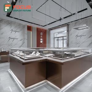 Fabricant de systèmes de présentation de bijoux sur mesure, finition laminée, vitrine de bijouterie - Product Image 6