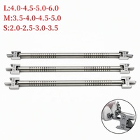 Jauge de positionnement manuelle Fultone pour brackets orthodontiques dentaires avec tête mobile en acier inoxydable, tailles 3.5/5.0 et 4.0/4.5 MM
