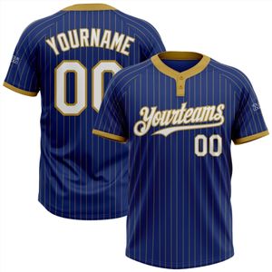 高级双扣垒球球衣棒球和垒球穿快干棒球衫 - Product Image 6