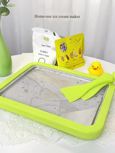 Xách Tay Đa Chức Năng Sữa Chua Và Ice Cream Maker Lạnh Ngọt Ngào Thực Phẩm Tấm Với 2 Phế Phẩm Cán Sữa Chua Tấm Công Cụ - Product Image 6