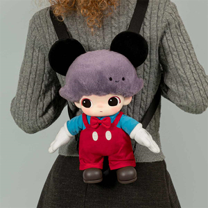 Ufficiale Popmart DIMOO <span class=keywords><strong>x</strong></span> <span class=keywords><strong>Mickey</strong></span> collaborazione zaino peluche Charm arte da collezione borsa giocattolo per regalo e collezione - Product Image 6