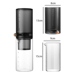 เครื่องชงกาแฟดริปเย็นแบบหยดสามารถปรับความเร็วได้เครื่องชงกาแฟแบบหยดแก้วบอโรซิลิเกตสูง - Product Image 3
