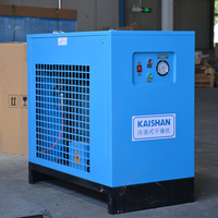 Kaishan Machine de séchage à froid industrielle personnalisée, mini, en acier inoxydable, haute qualité, à faible point de rosée, avec tête de compresseur, bleue
