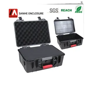 Hard Plastic Cases High Quality Black Hard Plastic Case With Foam