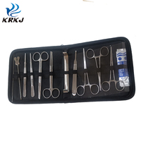 Instruments de chirurgie vétérinaire CETTIA KD970L, outils de pratique de la suture, trousse chirurgicale pour animaux de ferme de grande taille