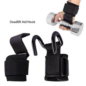 Ganchos de Neopreno para Levantamiento de Pesas al por Mayor, Agarres de Alta Resistencia para Levantamiento de Potencia, Guantes Acolchados, Correas para Muñeca Unisex, Protector de Muñeca - Product Image 2