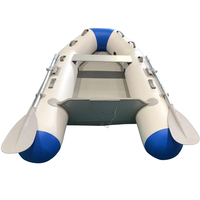 230 cm OEM usine bateau de pêche tapis d'air sol V forme fond bateau gonflable avec moteurs de bateau à vendre