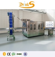 Ligne de production complète d'embouteillage d'eau minérale, usine d'embouteillage d'eau potable, ligne complète 3 en 1, machine d'embouteillage d'eau