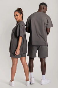 Gran oferta de verano, chándal deportivo, chándal, chándal Unisex para hombre, conjuntos de chándal, camisetas y pantalones cortos ligeros simples para correr - Product Image 6