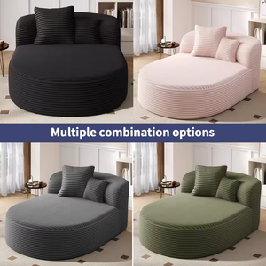 <strong>2026</strong> <strong>New</strong> Global Best Seller Extendable Vacuum Compressed Sofa with Chaise for Living Room &amp; Hotel Use in Boxes - Product Image 4