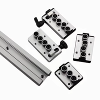 Guías Lineales de Rodillos de Doble Eje Integradas SGR Serie SGR10 SGR15 SGR20 SGR25 SGR35 Bloque de Rodamiento de Alta Calidad para Máquina CNC