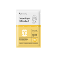 Patch Fondant au Collagène OEM – Collagène & Glutathion Hydratant et Raffermissant pour le Front, les Joues et le Cou – Soin Multi-Régions pour un Raffermissement Cutané