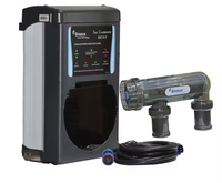 Chlorinateur au sel haute efficacité Emaux SSC50 avec installation facile, équipement de désinfection de piscine en ABS sur mesure pour piscines