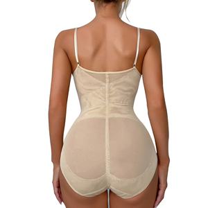 Body con <span class=keywords><strong>faja</strong></span> de cintura personalizada, levantador de glúteos, ropa moldeadora con copa, cuerpo delgado, compresión, Control de barriga, moldeador de cuerpo moldeador - Product Image 6