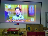 Écran Réfléchissant Métal Souple Yinzam 3D 8K pour Home Cinéma, Principalement pour Projecteurs LCD, Écran à Gain Élevé 3D en Cristal Gris pour Projecteur