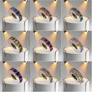Pulsera <span class=keywords><strong>de</strong></span> Plata S925 con Logo Original - Pulsera Tejida DIY con Mosaico <span class=keywords><strong>de</strong></span> Margaritas y Magnolias en Forma <span class=keywords><strong>de</strong></span> Estrella para Mujer - Product Image 4