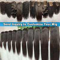 Perruque Lace Front HD en Cheveux Naturels Vietnamiens Ultra-Lisses Pré-Pluckée, Densité 250%, Perruques Lace Closure Lisses en Cheveux Humains pour Femmes