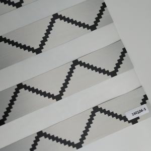 ब्लैक आउट सन शेड्स और पर्दे ज़ेबरा ब्लाइंड विंडो स्क्रीन, खिड़की को कवर करने वाली बालकनी गोपनीयता स्क्रीन के लिए - Product Image 4