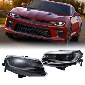 ไฟหน้าพร้อมเลนส์คู่ไฟหน้า LED 2016-2018 Chevy Camaro - Product Image 2