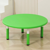 Offre Spéciale : Mobilier de Maternelle – Bureaux et Chaises en Plastique à Six Places, Table d'Étude, Table et Chaise Scolaires, Pupitre Scolaire