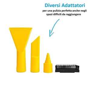 Aspirateur à bidon pour voitures 60 Watt, réservoir de 3,5 litres avec adaptateurs inclus - Product Image 3