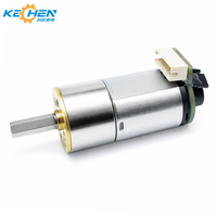 GM16-030SH Motor DC Sikat Kecil 16mm Encoder Poros Heksagonal 3mm Motor Gear Logam Magnet Permanen Sepeda Listrik Pintar