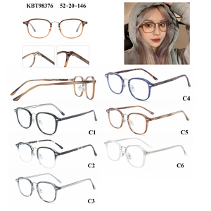 Kbt98376 tùy chỉnh Retro TR90 + acetate khung quang học Hàn Quốc phong cách cận thị kính mắt Frames - Product Image 6
