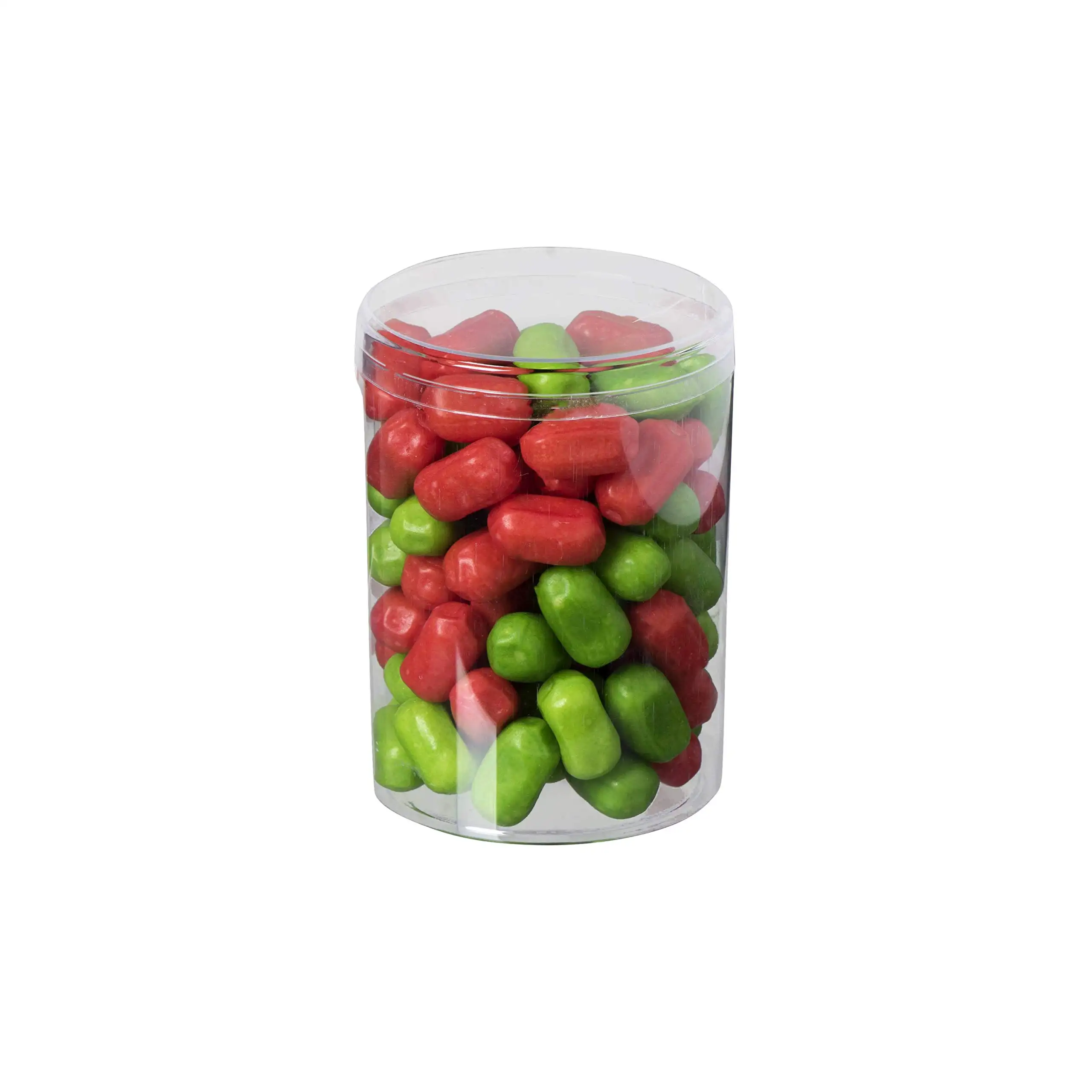 110Ml Circle Lucite Candy Containers Clear Acrylic Boxes Durable Treats Nuts Organizer