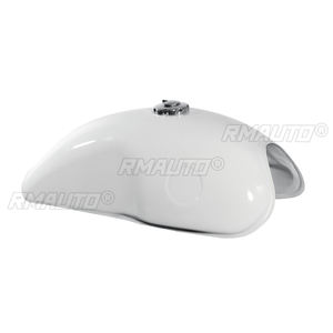 Tanque de Combustible para Motocicleta de 10L 2.6Gal, Tanque de Aceite Estilo Cafe Racer con Llaves y Tapa, Universal para Honda/Yamaha/Suzuki - Product Image 4