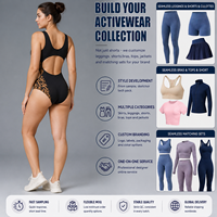 Combinaison de sport sans couture effet push-up pour femme, séchage rapide, idéale pour le yoga et l'entraînement