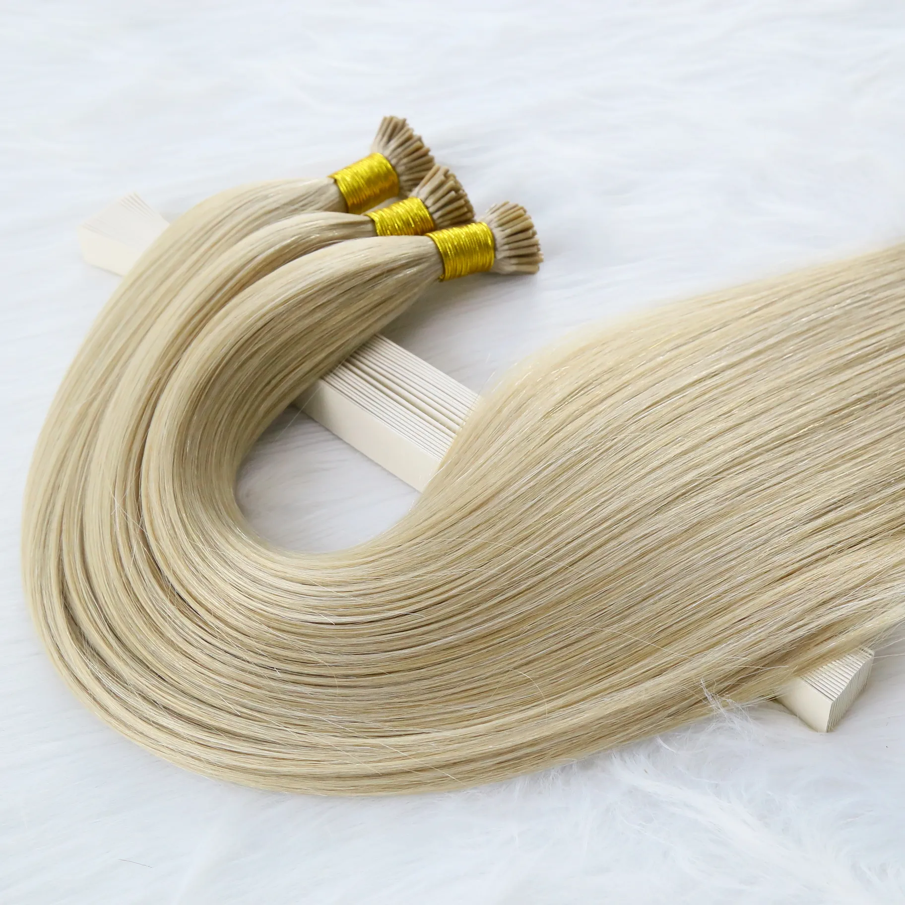 100% Cheap Good Quality Double Drawn I Tip Hair Extensions Wholesale