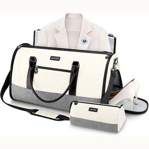 Échantillon gratuit Sac de voyage pliable pour homme de haute qualité, imperméable, noir, pour vêtements, chaussures, costumes, sac de voyage pour homme - Product Image 4