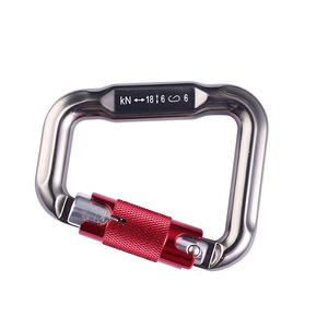 Mosquetón de Doble Bloqueo Air Xtreme de Acero Inoxidable, Gancho de Seguridad para Parapente, Paracaidismo y Escalada - Product Image 3
