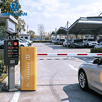 Barrière de parking automatique UNIQSCAN avec moteur DC sans balais, barrière de circulation pour véhicules