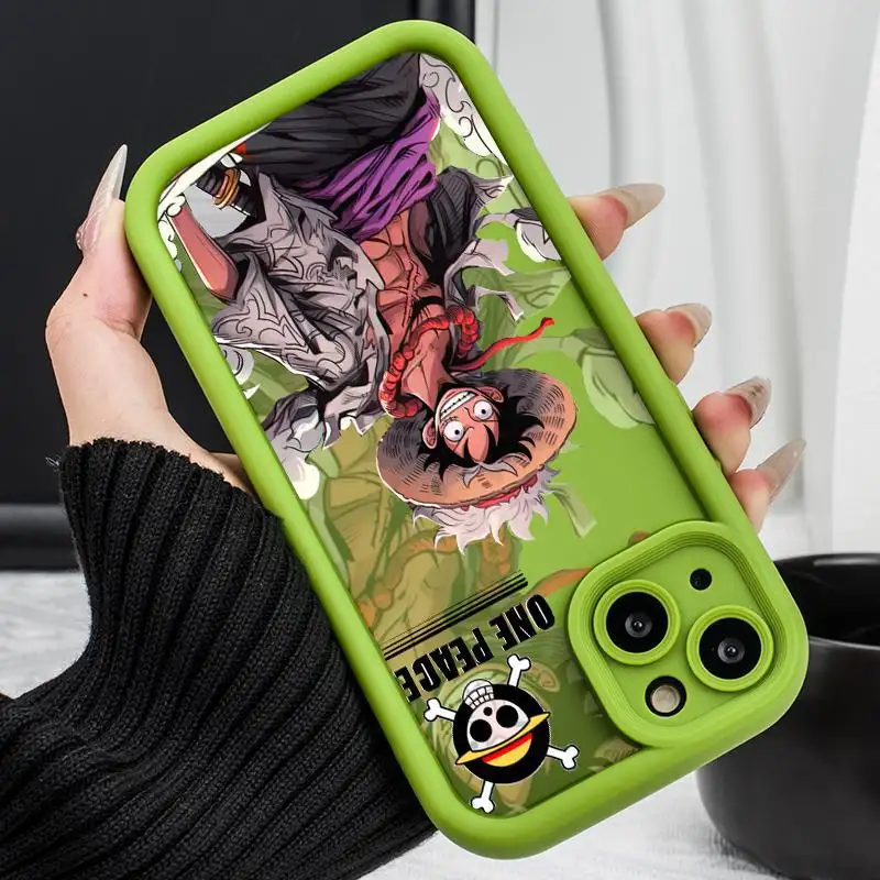 New Cartoon Nami Phone Case for iPhone 11 12 13 14 15 Pro Max 6 7 8 Plus XSmax One Piece Series mobile Covers