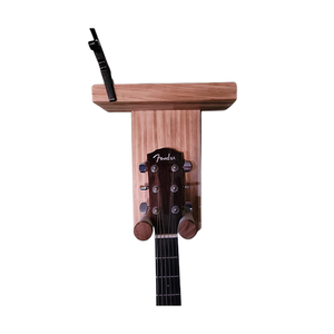 Support de guitare électrique acoustique, ukulélé, <span class=keywords><strong>basse</strong></span>, mandoline, étagère avec médiator, support de guitare en <span class=keywords><strong>bois</strong></span> personnalisé, support mural - Product Image 2