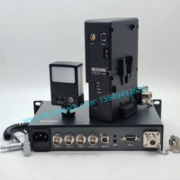 Système de fibre optique en direct 4K UHD pour caméras Sony, convertisseur 4K EFP vers fibre avec 12G-SDI/Tally/Remote/Hirose/Grip pour ENG