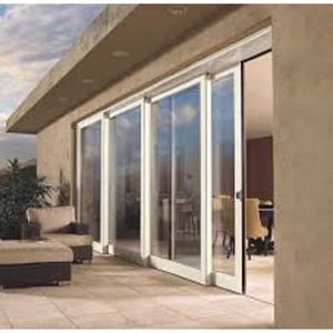 NFRC Personnalisé Moderne Multi Panneau Patio Portes Coulissantes 5 + 27A + 5mm Double Verre Trempé Extérieur Aluminium Porte Coulissante - Product Image 3