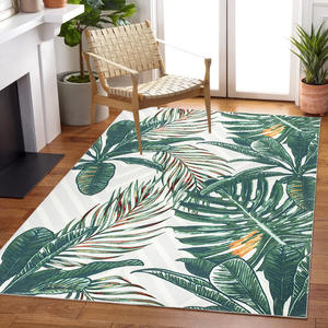 Alfombra Rectangular Dove Velvet Leaf de 5x7, Fibra de Poliéster, Diseño Novedoso, Alfombra para el Hogar - Product Image 2