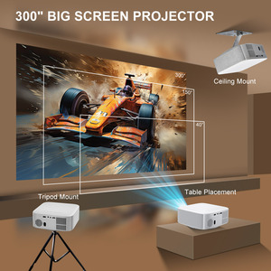 Nouveau projecteur portable Android 13 P92Max 2026 avec Netflix et Google TV intégrés, mini projecteur natif 1080P 7000 Lumens HIFI - Product Image 5