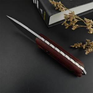 <span class=keywords><strong>Coltello</strong></span> <span class=keywords><strong>da</strong></span> Caccia Outdoor Survival 15017 Hidden Canyon con Manico in Legno, Lama Fissa Full Tang e Fodero in Pelle - Product Image 6