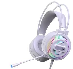 Ensemble d'écouteurs de jeu RGB personnalisés, casque filaire/sans fil avec micro détachable, réduction du bruit, son surround - Product Image 4