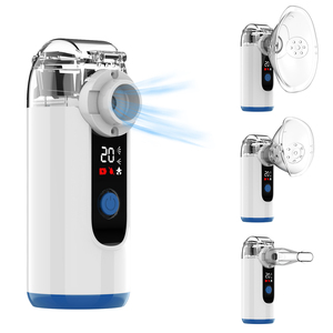 Atomizer jaring ultrasonik genggam, <span class=keywords><strong>Nebulizer</strong></span> jaring ultrasonik genggam dengan Timer, kabut dingin, penggunaan rumah sakit kelas medis - Product Image 5