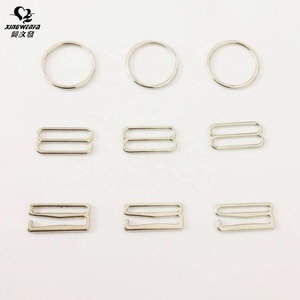 Đồ Lót Phụ Kiện 18Mm Sinh Thái Thân Thiện Với Bạc Móc Chất Lượng Tốt 18Mm Áo Ngực Kim Loại Móc Kẽm Hợp Kim Bạc Áo Ngực Dây Đeo Móc - Product Image 4