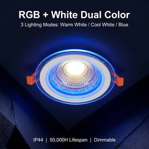 Iluminación Interior de Alta Durabilidad, 3 Colores en Uno, Empotrada en el Techo, 5w 7w 10w 15w 25w, Lámpara de Techo LED COB de Vidrio - Product Image 1