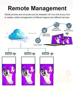 65 pouces 3000nits Double face haute luminosité signalisation numérique 55 "publicité boutique magasin Lcd fenêtre face écran moniteur - Product Image 5