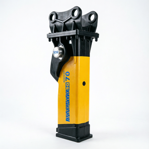 SOOSAN SQ70 Nuevo Martillo Hidráulico Silencioso con Sistema de Autolubricación y Anti-impacto, Motor y Unidad Principal para Trabajos de Demolición - Product Image 1