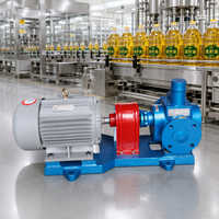 Pompe à engrenages à arc YCB-25/0.6 25,0 M3H 0,6 Mpa 5,5KW en acier 40Cr pour transfert d'huile, usage industriel, entraînement par moteur AC, joint FKM